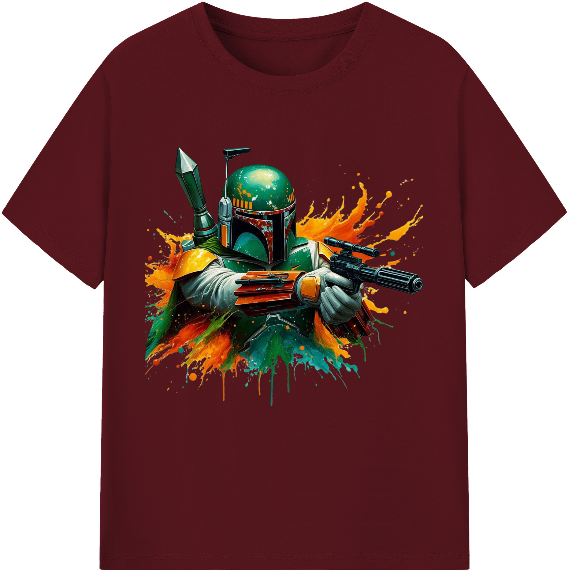 （画像用） スター・ウォーズ Star Wars 綿100％半袖Tシャツ（フロントプリント）